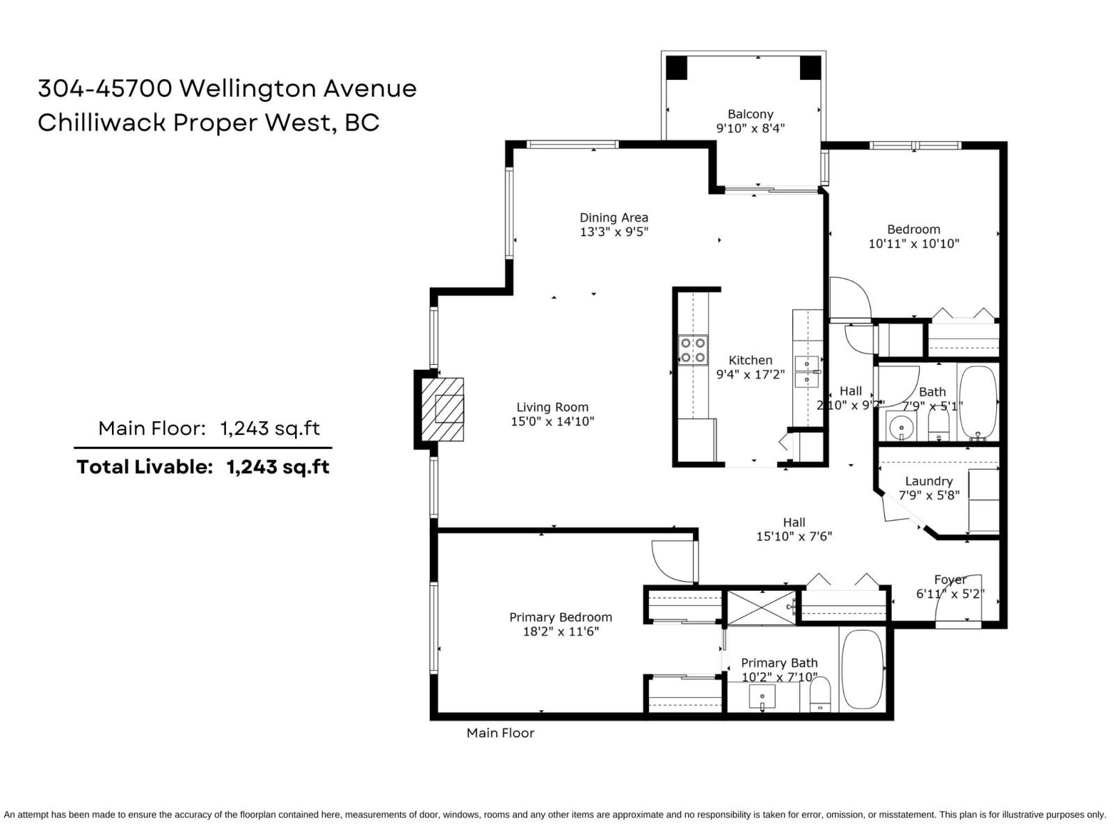 304 45700 Wellington Avenue, Chilliwack, British Columbia  V2P 2E4 - Photo 6 - R2906754