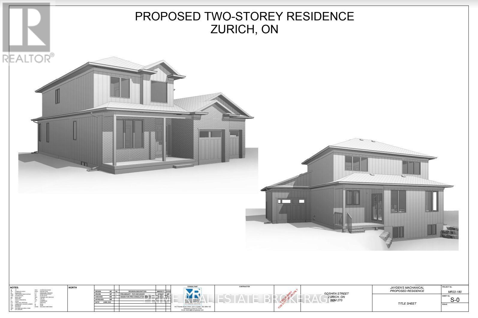 74A GOSHEN STREET, Bluewater, Ontario