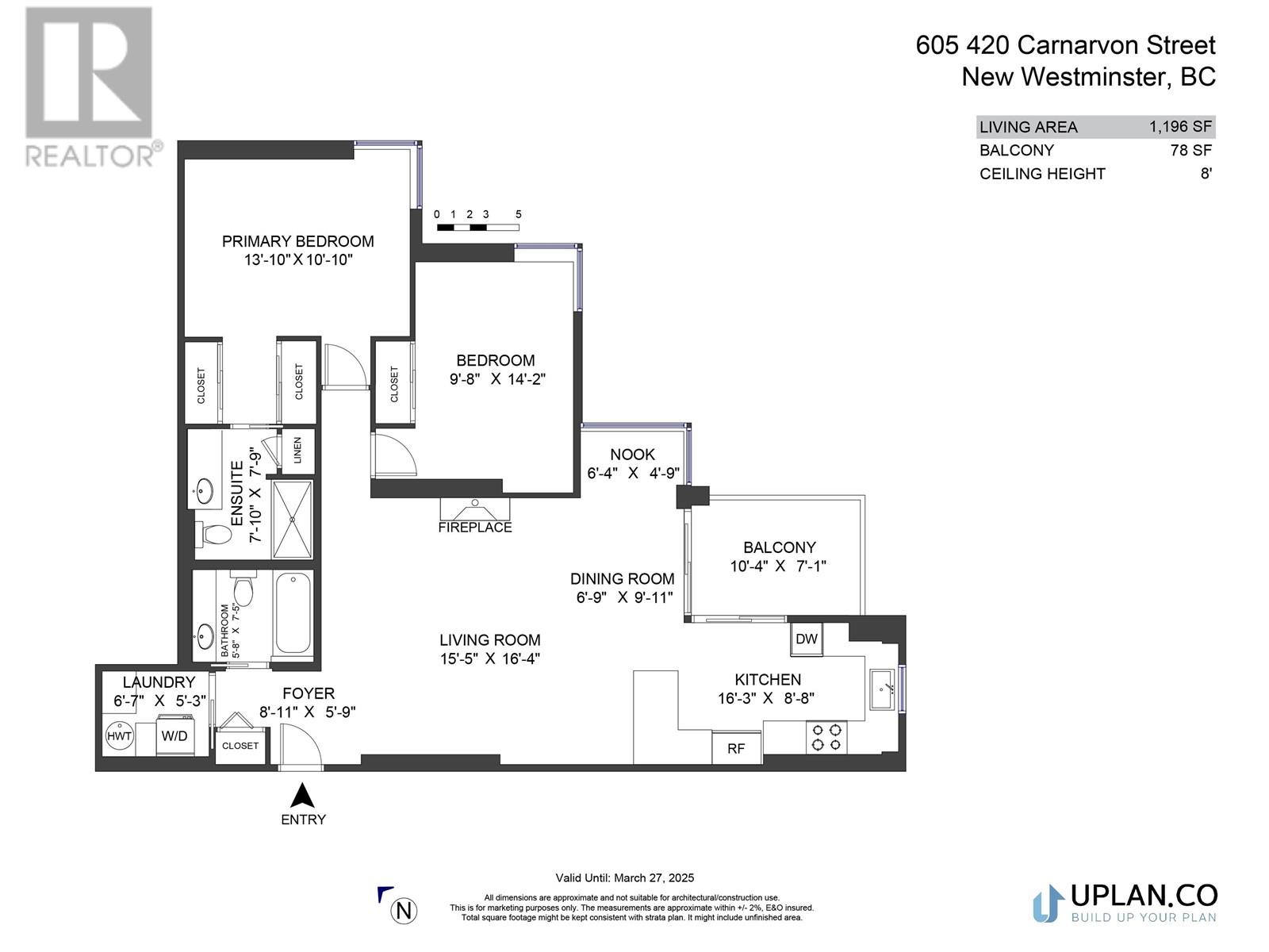 605 420 Carnarvon Street, New Westminster, British Columbia  V3L 5P1 - Photo 38 - R2905953