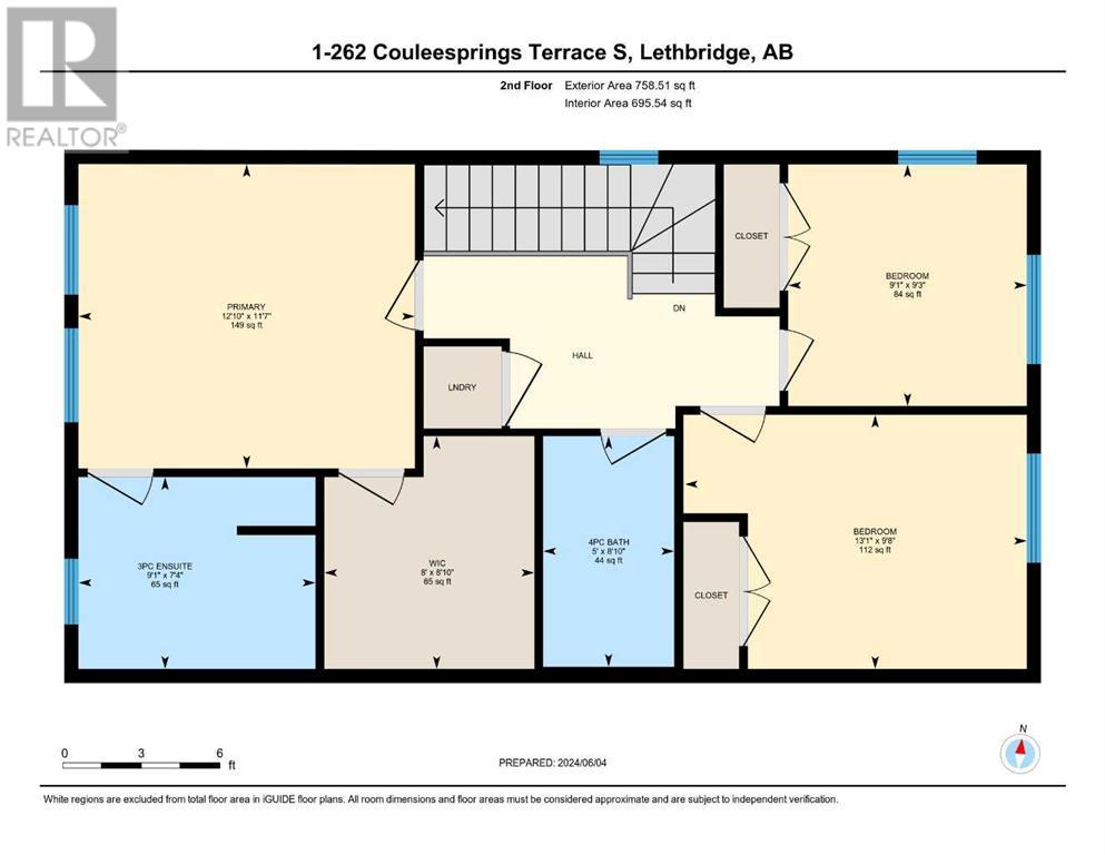 1, 262 Couleesprings Terrace S, Lethbridge, Alberta  T1K 5P1 - Photo 50 - A2137840
