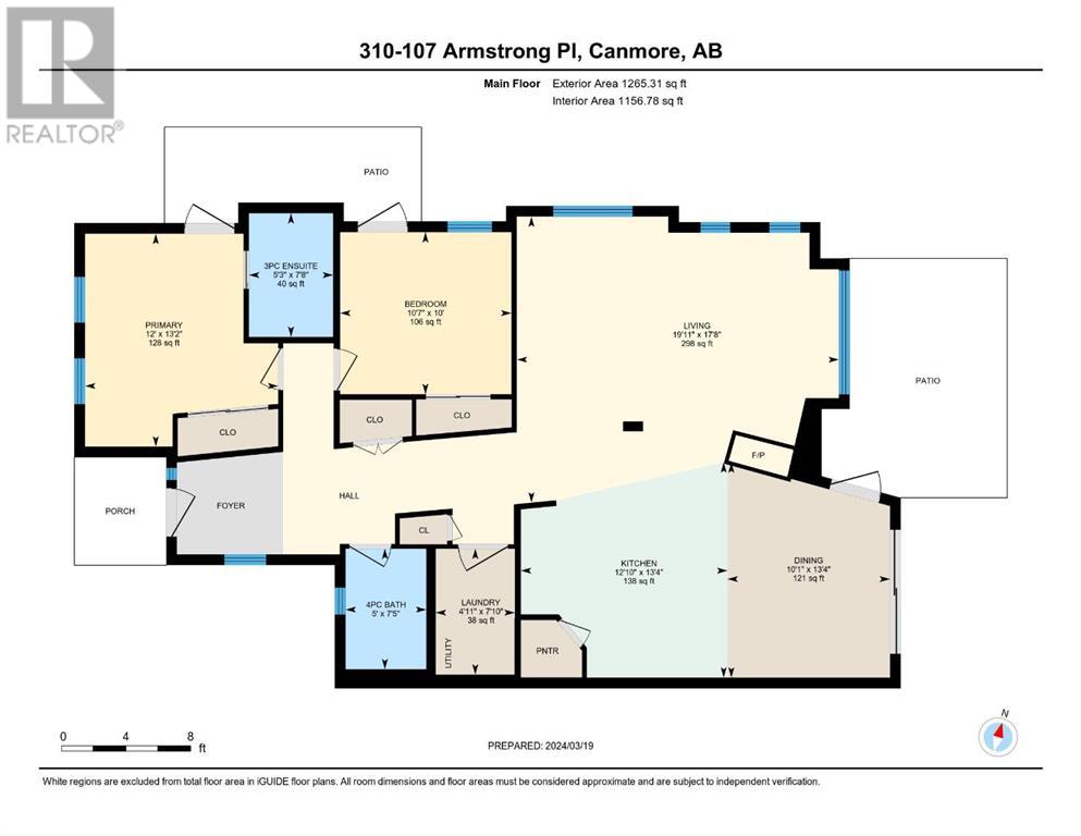 310, 107 Armstrong Place, Canmore, Alberta  T1W 3L2 - Photo 23 - A2116102