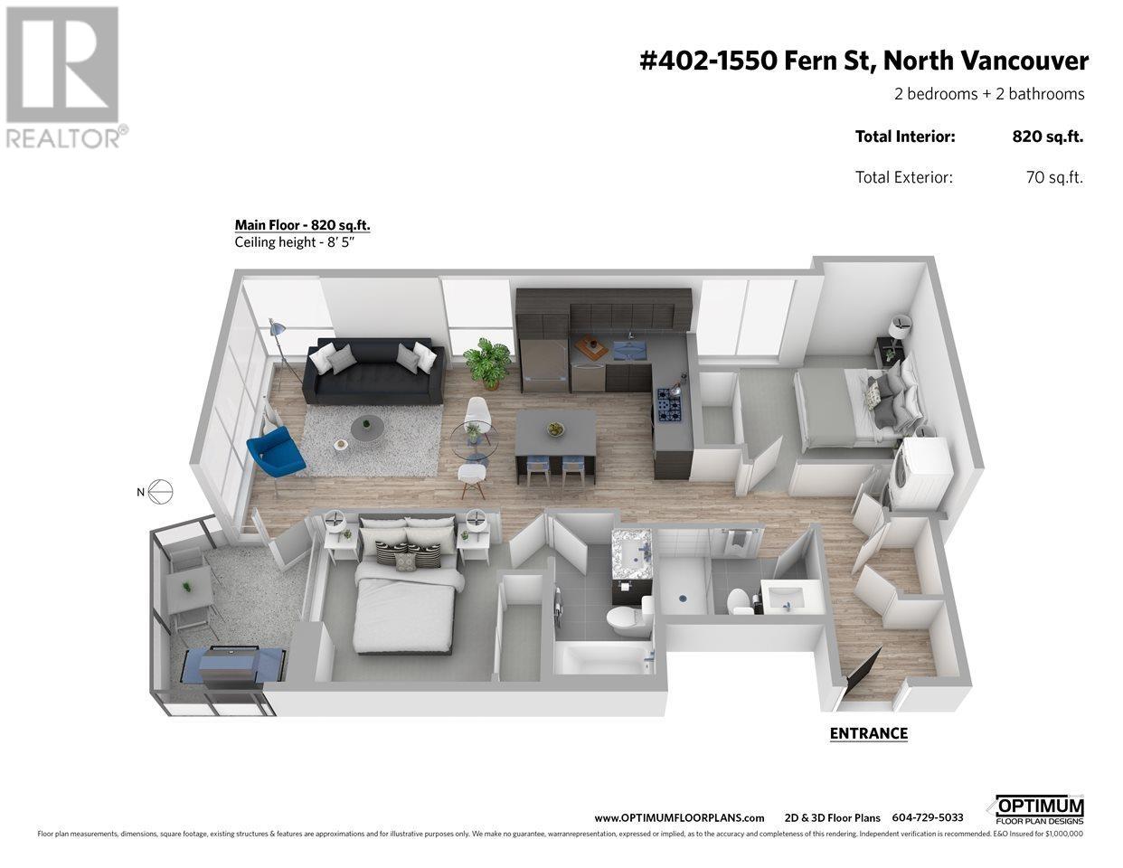 402 1550 Fern Street, North Vancouver, British Columbia  V7J 0A9 - Photo 24 - R2907243