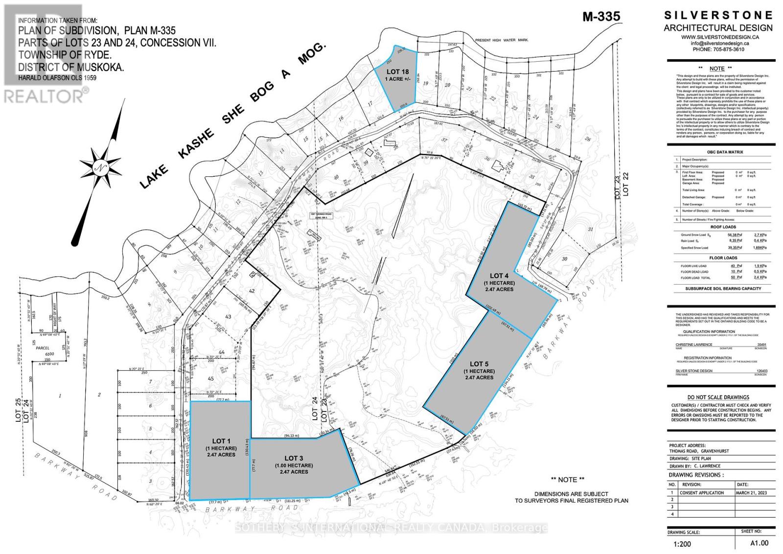 Lot #3 - 1067 Thomas Road, Gravenhurst, Ontario  P1P 1R3 - Photo 14 - X9050142