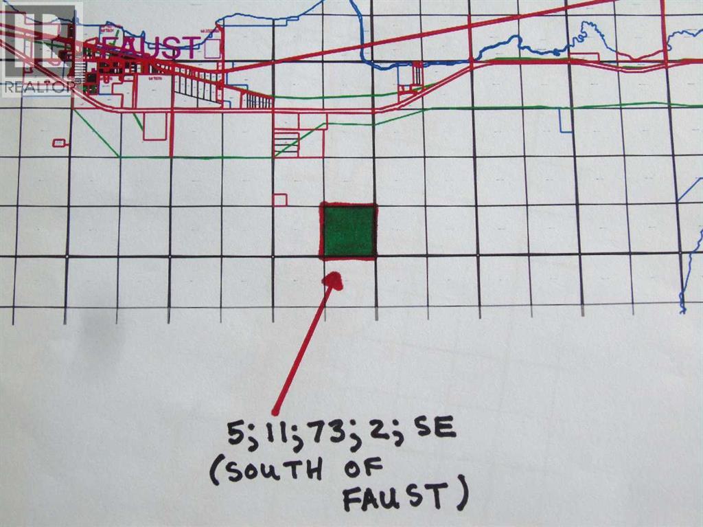 5;11;73;2;SE Range Rd 112, faust, Alberta