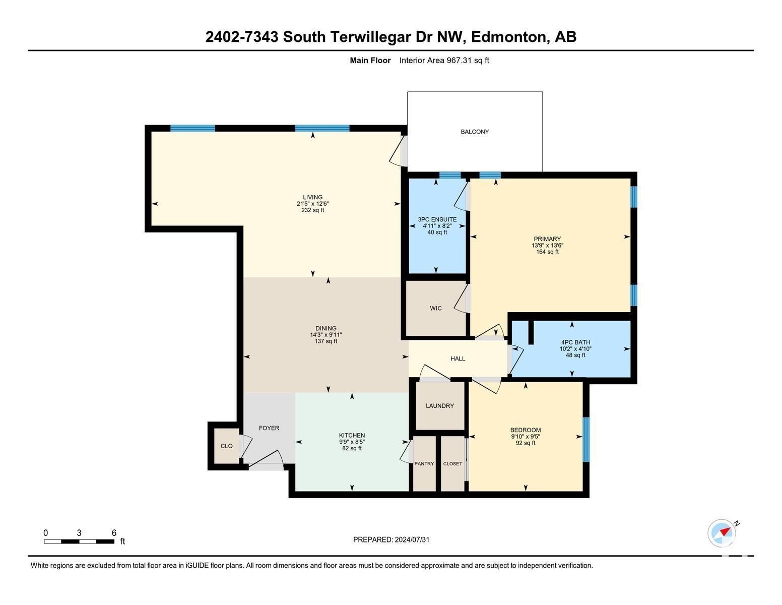 #2402 7343 South Terwillegar Dr Nw Nw, Edmonton, Alberta  T6R 0M2 - Photo 30 - E4400456