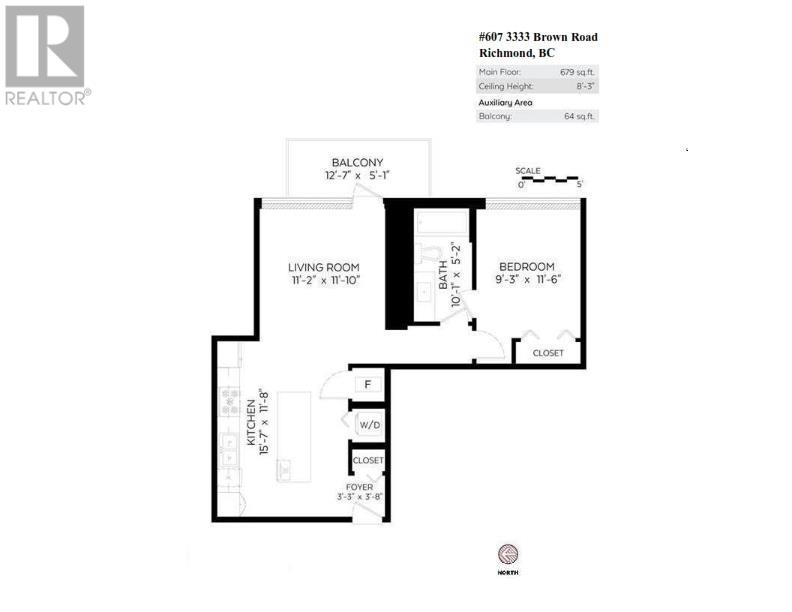 607 3333 Brown Road, Richmond, British Columbia  V6X 0P6 - Photo 2 - R2911992