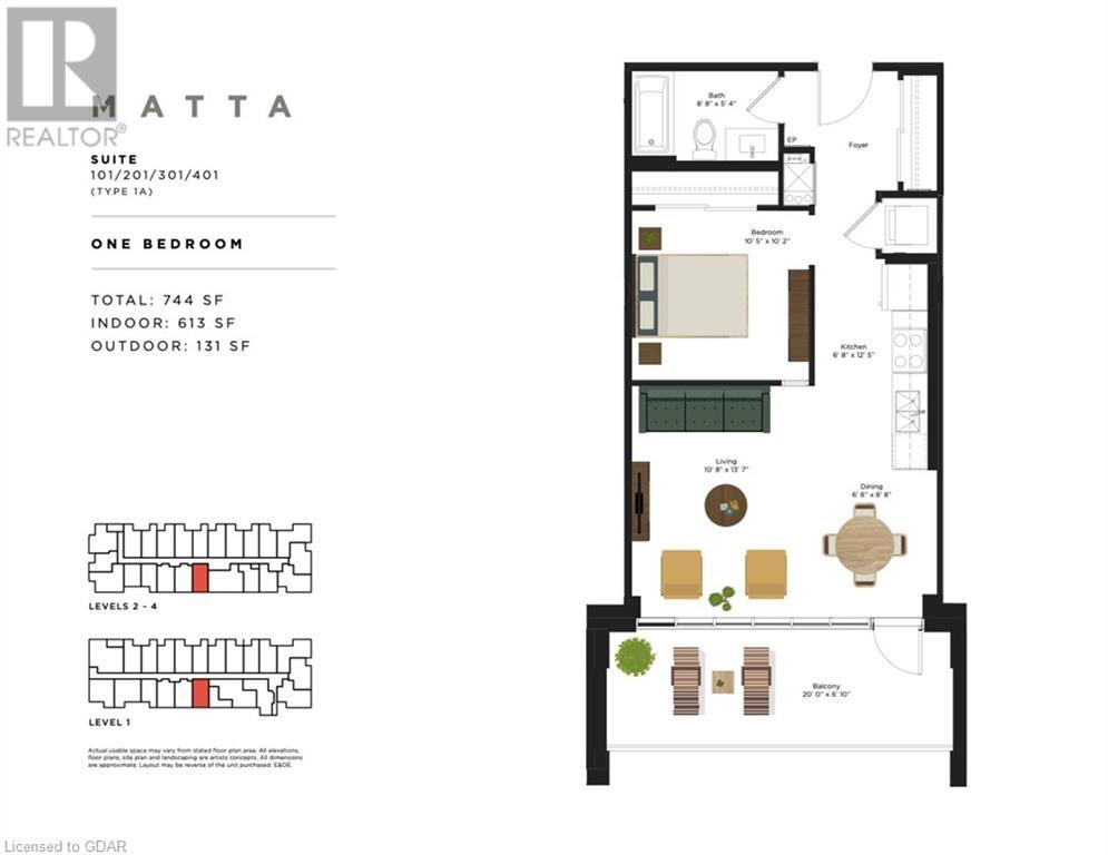 Image of property at 120 HURON Street Unit# 301