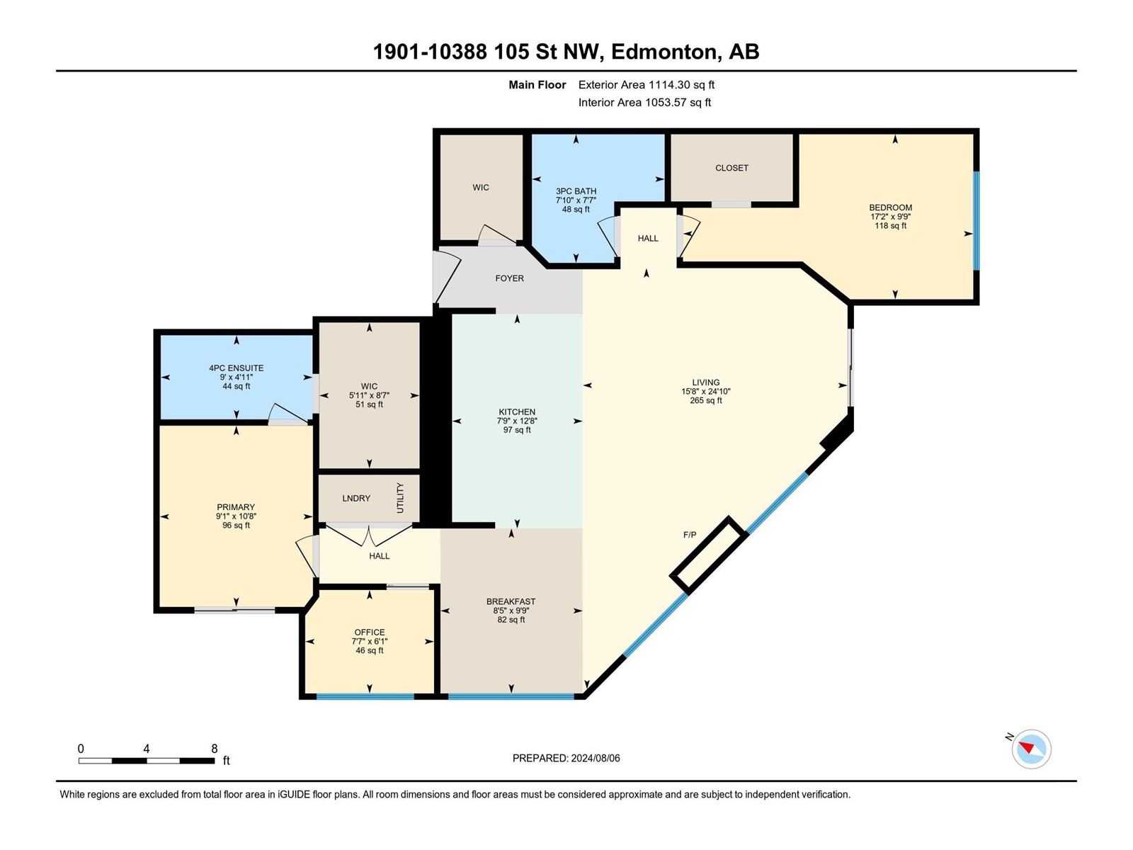 #1901 10388 105 St Nw, Edmonton, Alberta  T5J 1E6 - Photo 30 - E4400760