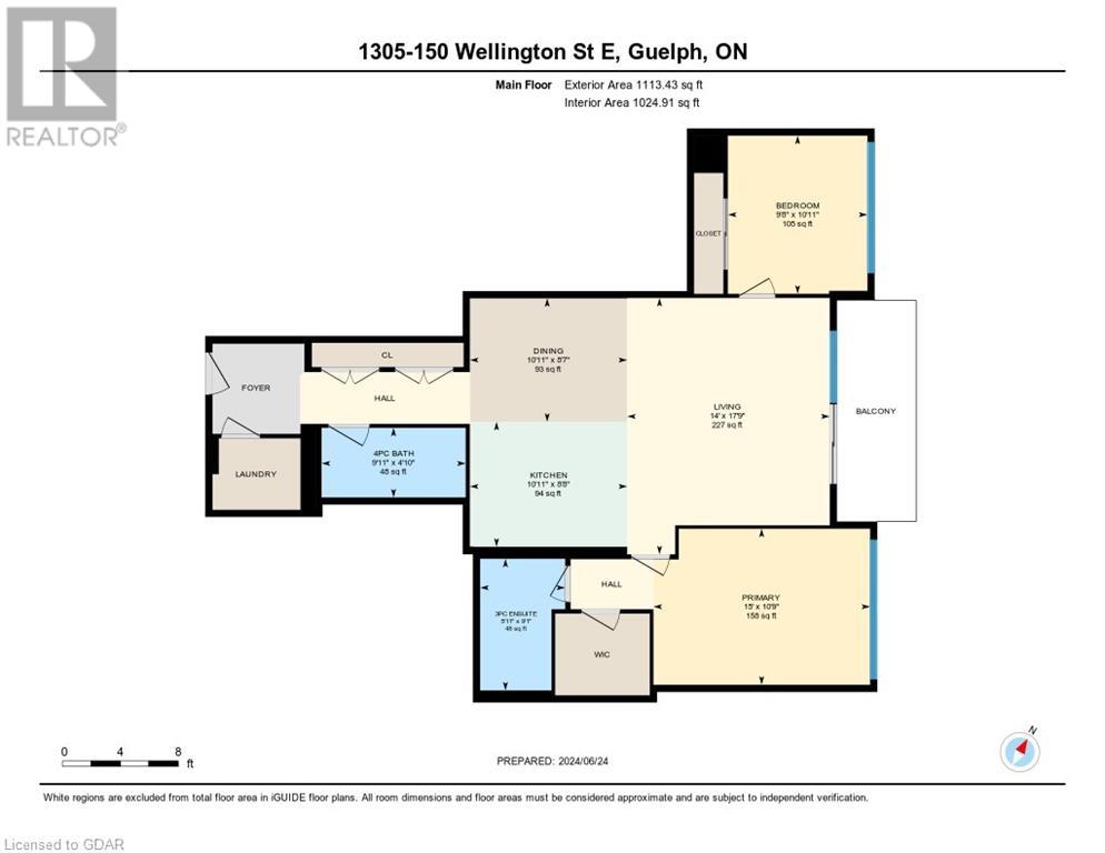 Image of property at 150 WELLINGTON Street E Unit# 1305