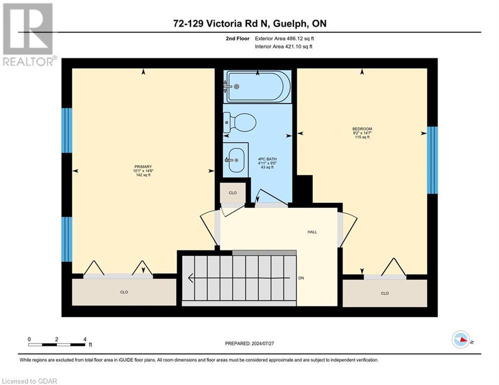 Image of property at 129 VICTORIA Road N Unit# 72