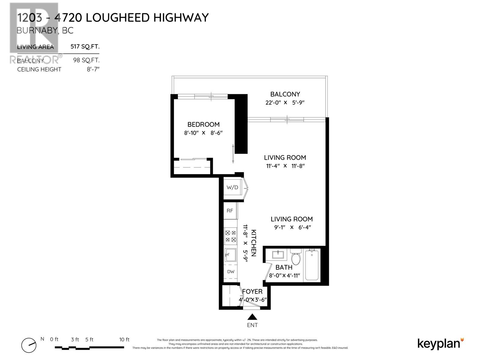 1203 4720 Lougheed Highway, Burnaby, British Columbia  V5C 0M8 - Photo 24 - R2913493