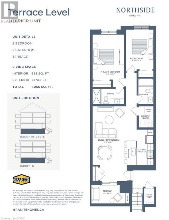 824 Woolwich Street Unit# B120, Guelph, Ontario  N1H 1G8 - Photo 2 - 40630673