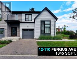 42 - 110 Fergus Avenue, Kitchener, Ca