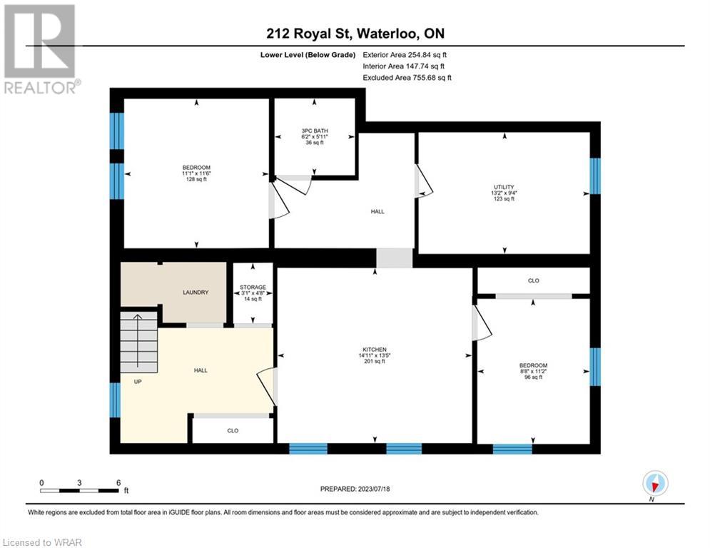 212 Royal Street Unit# Lower, Waterloo, Ontario  N2J 2H9 - Photo 16 - 40631149