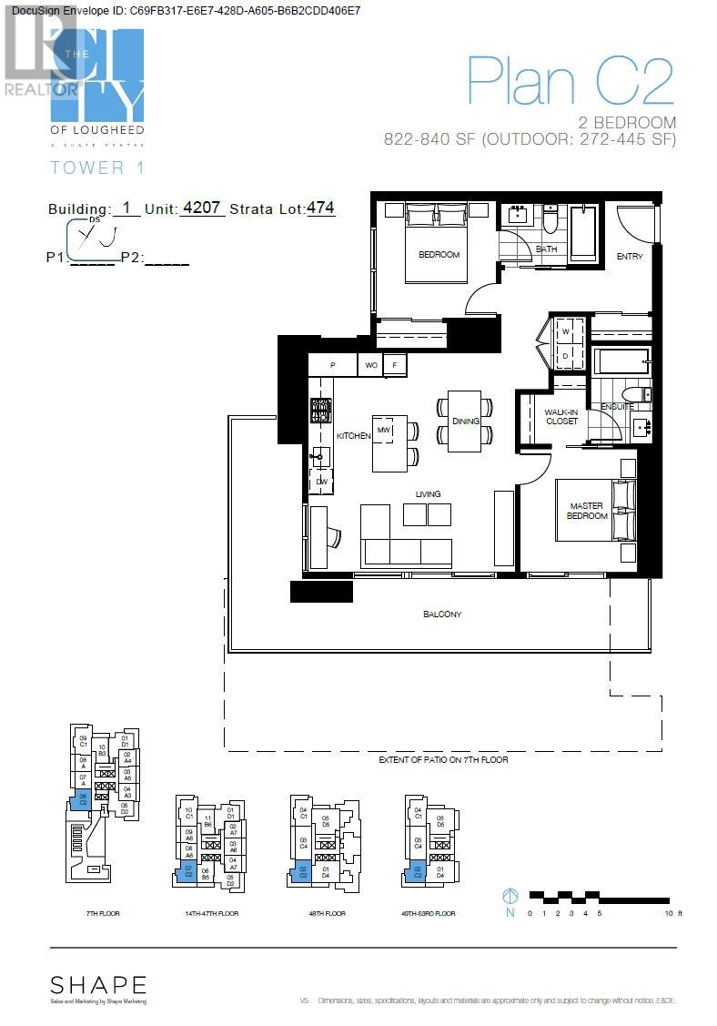 4207 3809 Evergreen Place, Burnaby, British Columbia  V3J 0M1 - Photo 2 - R2912664