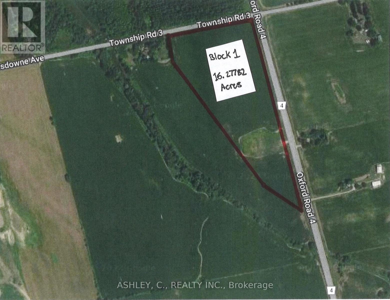 BLOCK 1 - 715239 OXFORD ROAD 4, Woodstock, Ontario