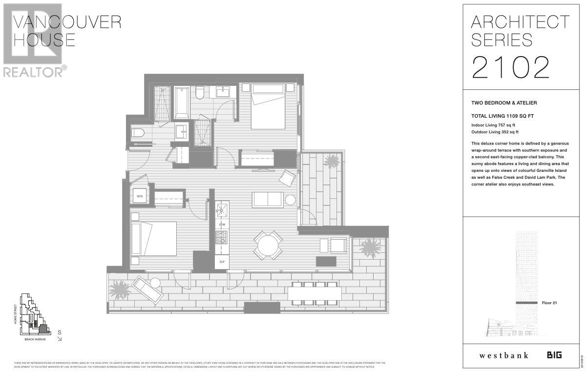 2102 1480 Howe Street, Vancouver, British Columbia  V6Z 1C4 - Photo 21 - R2894730
