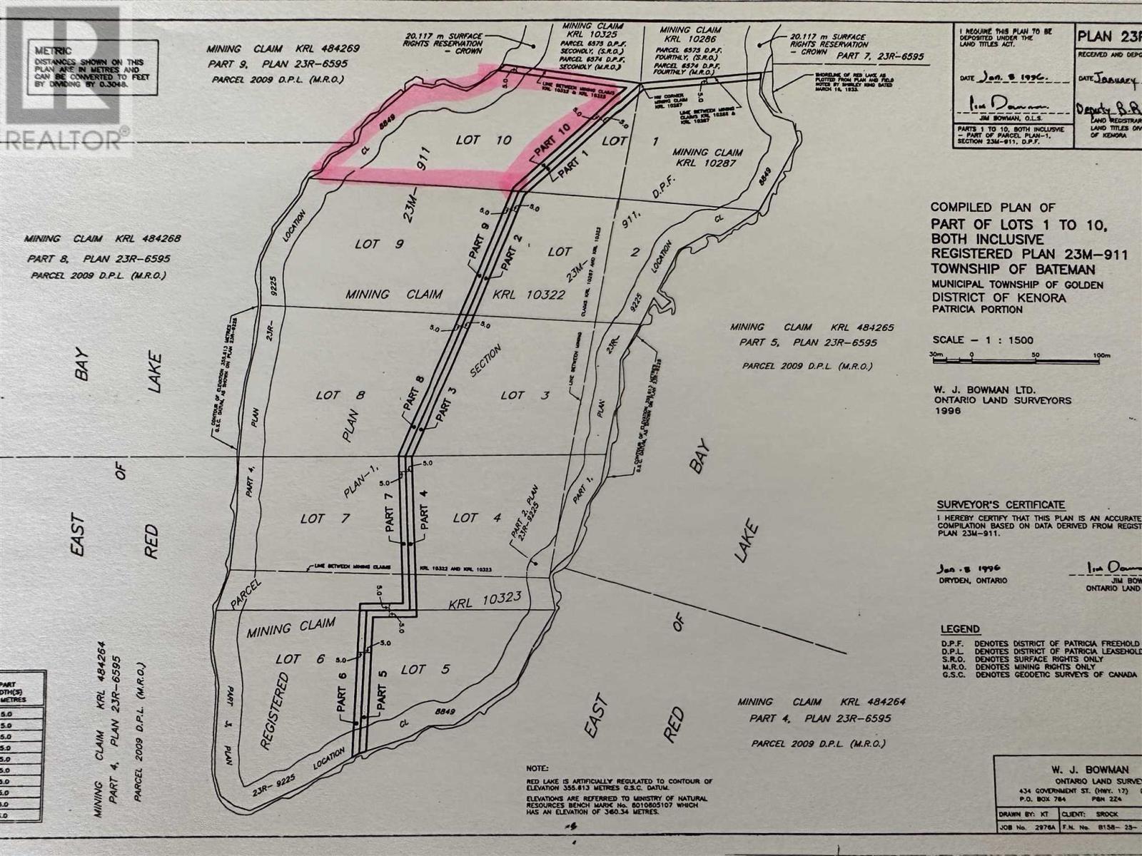 Lot 10 East Bay, Red Lake, Ontario  P0V 2M0 - Photo 3 - TB232677