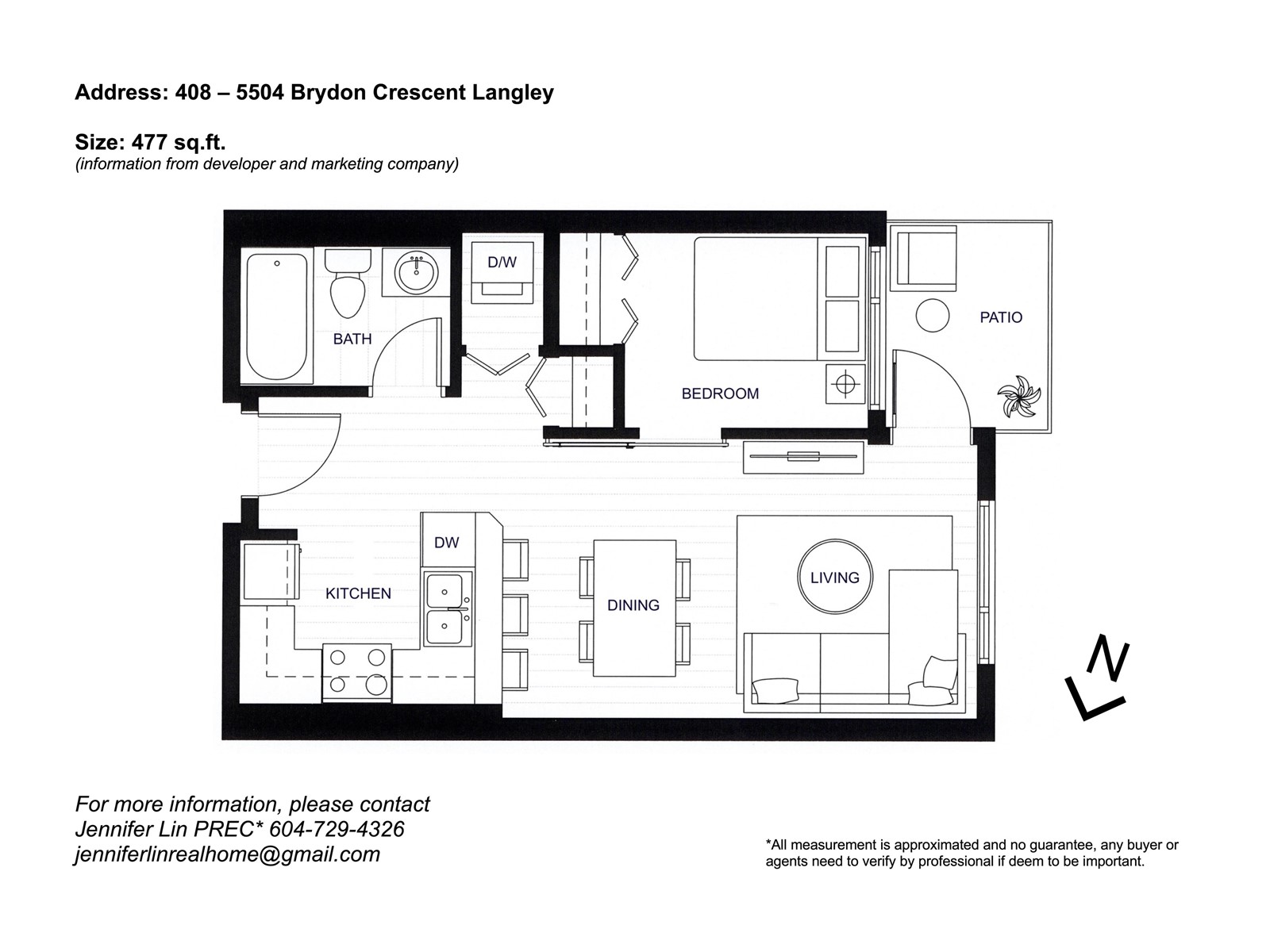 408 5504 Brydon Crescent, Langley, British Columbia  V3A 0R3 - Photo 16 - R2918783