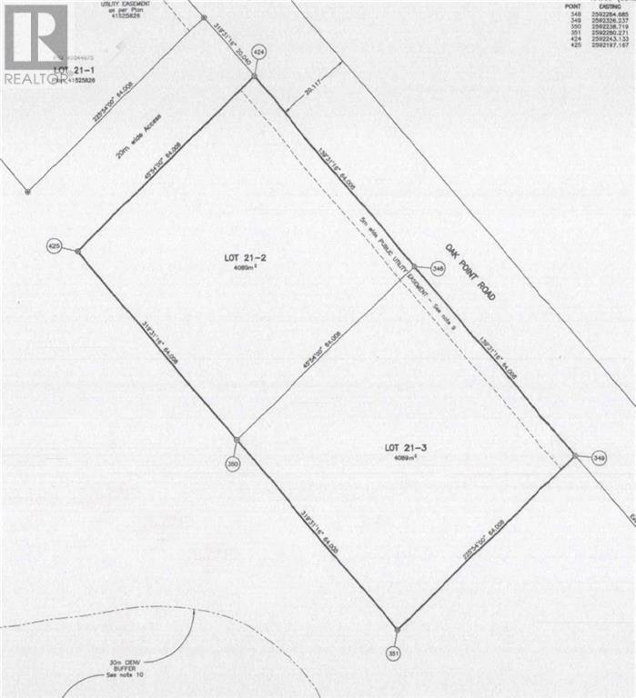 Lot 21-3 Oak Point Road, Oak Point, New Brunswick  E1V 7K4 - Photo 3 - M159852