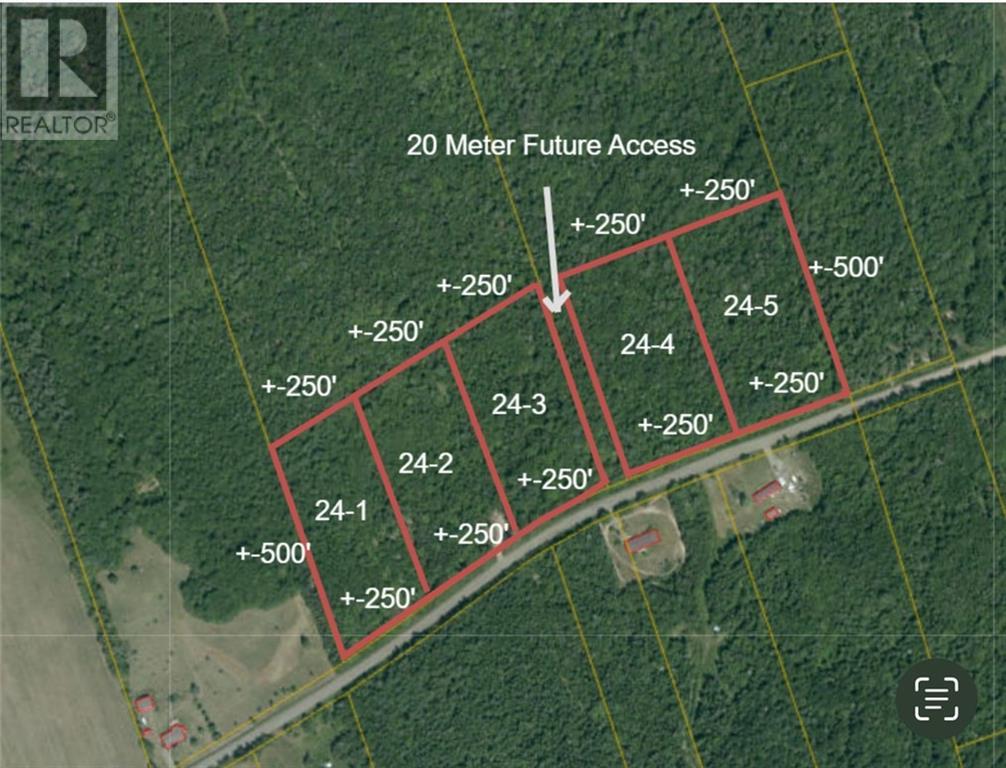Lot 24-1 Renauds Mills, Saint-Grégoire, New Brunswick