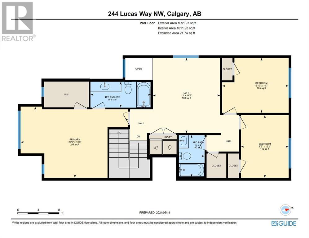 244 Lucas Way Nw, Calgary, Alberta  T3P 1M4 - Photo 7 - A2142023