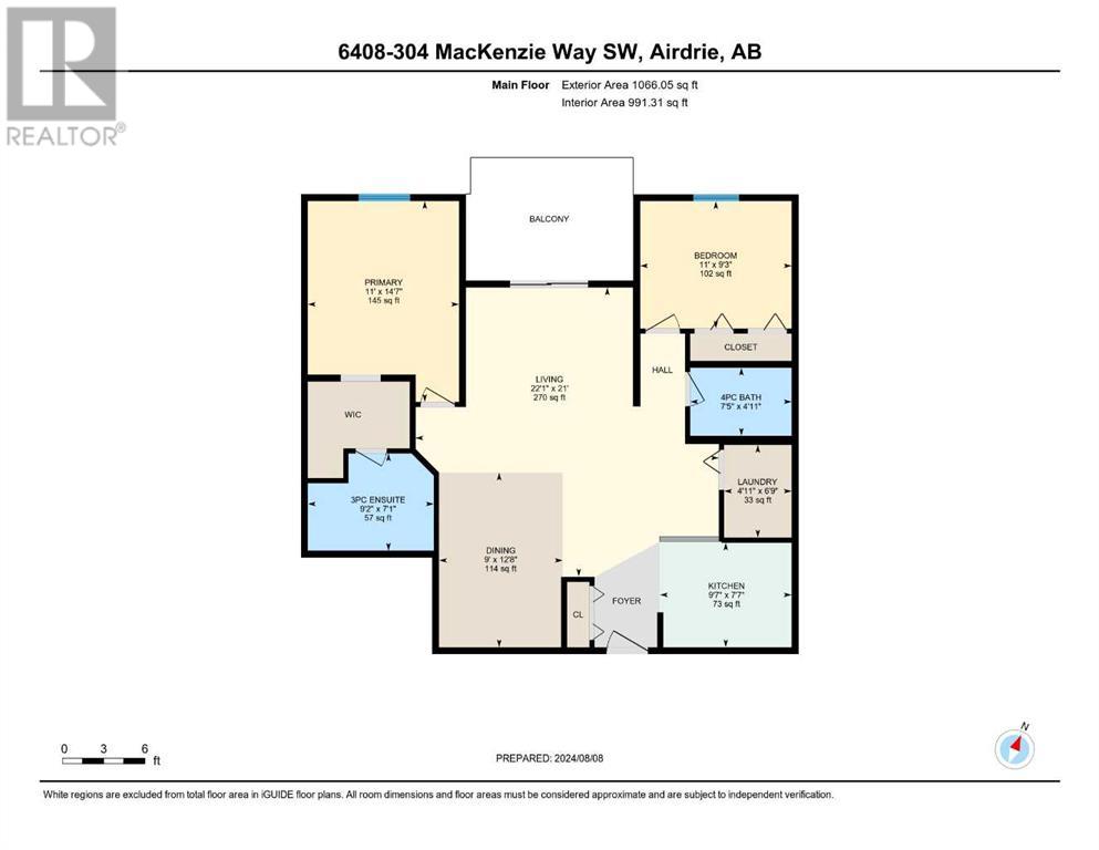 6408, 304 Mackenzie Way Sw, Airdrie, Alberta  T4B 3H6 - Photo 3 - A2156092