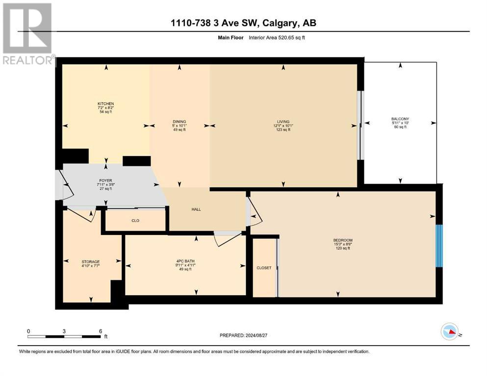 1110, 738 3 Avenue Sw, Calgary, Alberta  T2P 0G7 - Photo 22 - A2161969