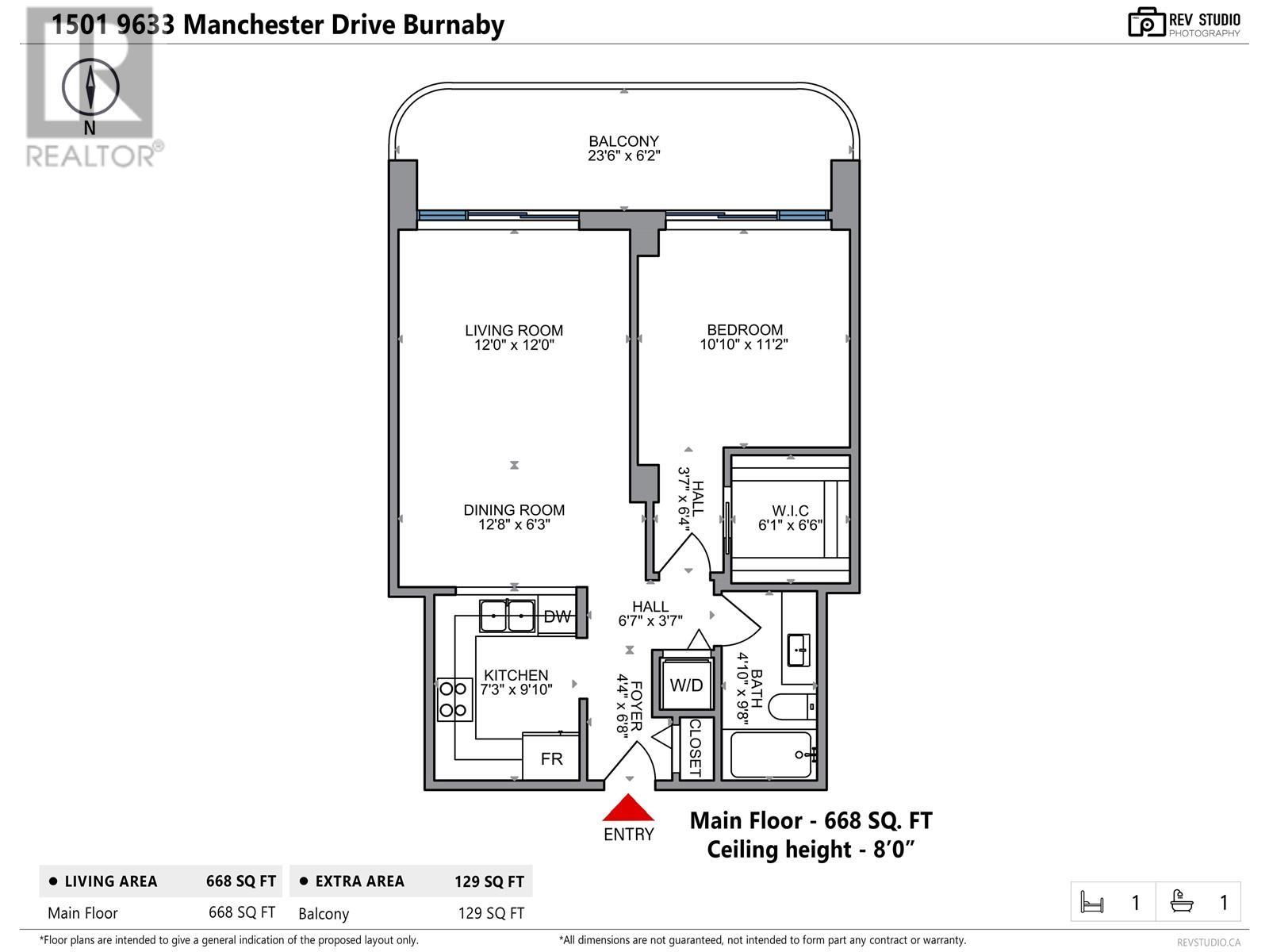 1501 9633 Manchester Drive, Burnaby, British Columbia  V3N 4Y9 - Photo 26 - R2921718