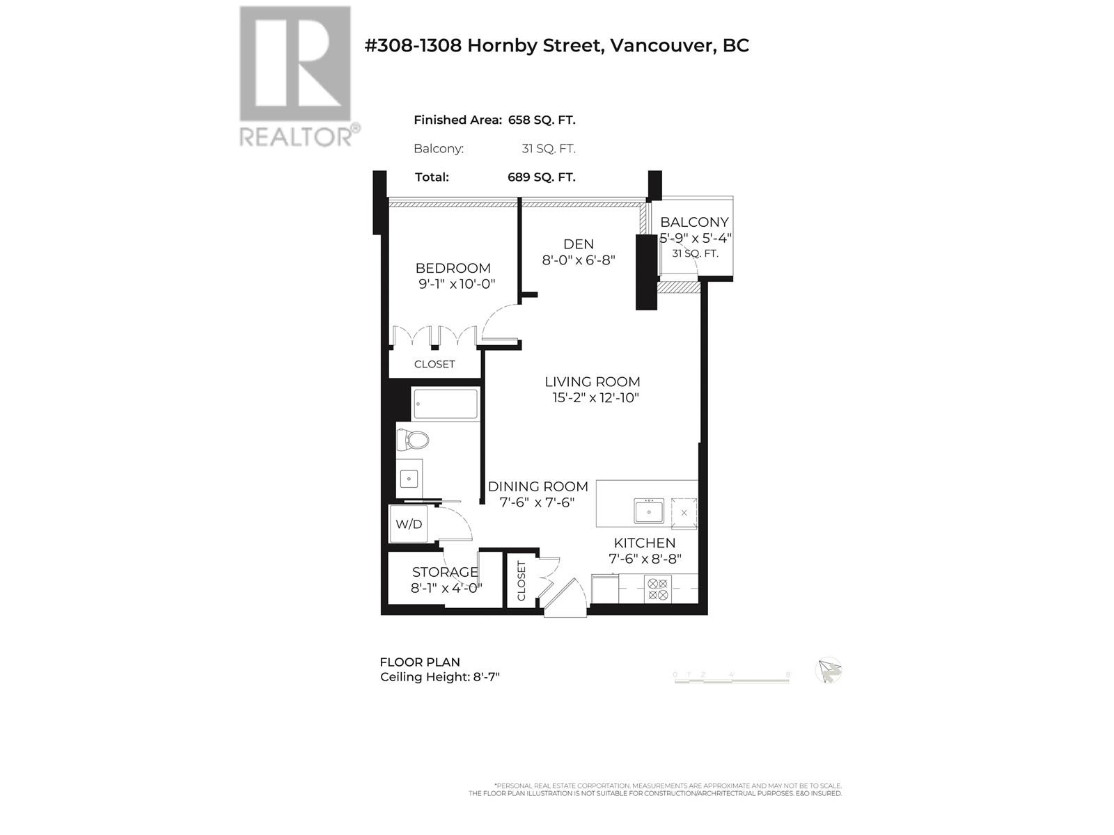 308 1308 Hornby Street, Vancouver, British Columbia  V6Z 0C5 - Photo 22 - R2921999