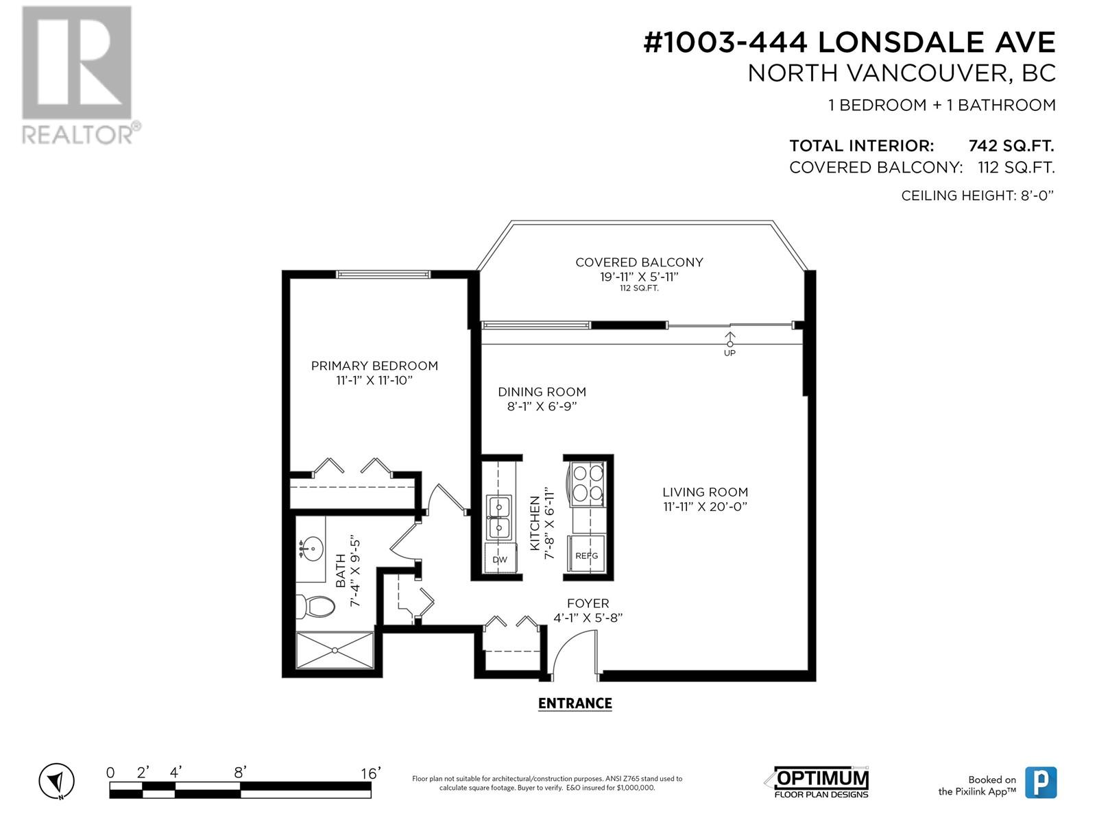 1003 444 Lonsdale Avenue, North Vancouver, British Columbia  V7M 3H5 - Photo 19 - R2911515