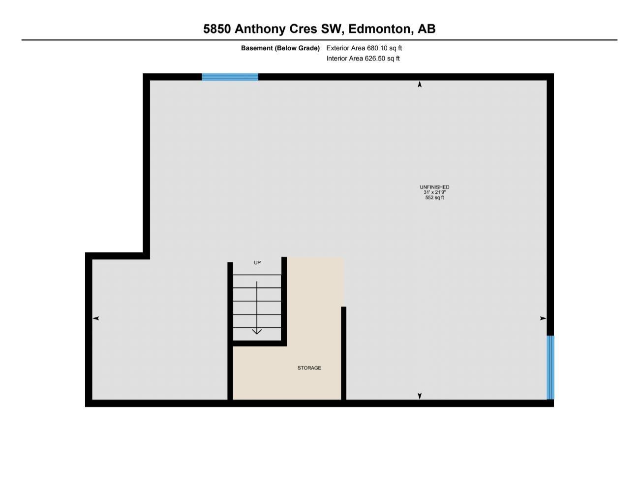 5850 Anthony Cr Sw, Edmonton, Alberta  T6W 3H5 - Photo 28 - E4401555