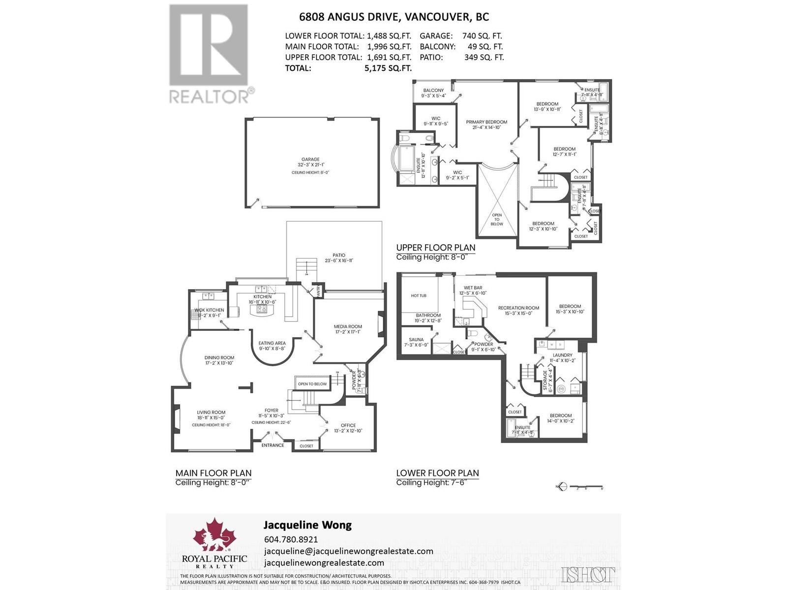 Listing Picture 38 of 38 : 6808 ANGUS DRIVE, Vancouver / 溫哥華 - 魯藝地產 Yvonne Lu Group - MLS Medallion Club Member