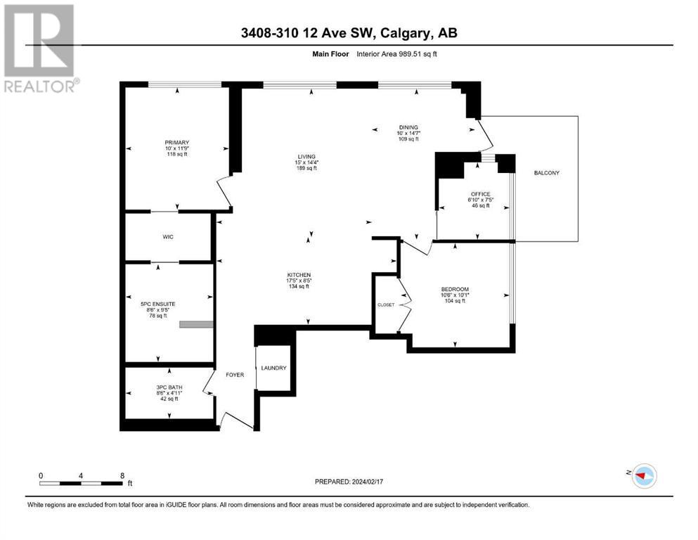 3408, 310 12 Avenue Sw, Calgary, Alberta  T2R 1B5 - Photo 43 - A2165541