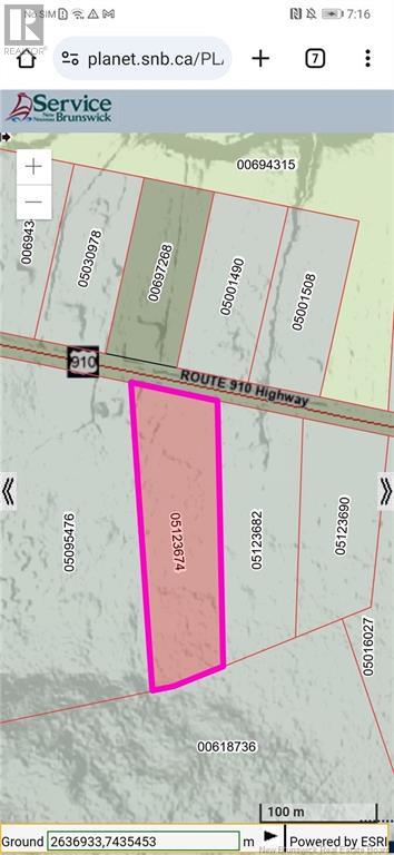 Lot Route 910, shenstone, New Brunswick