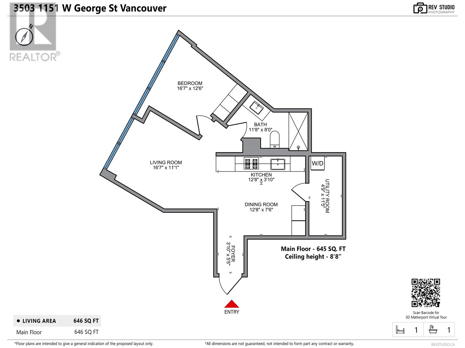 3503 1151 W Georgia Street, Vancouver, British Columbia  V6E 0B3 - Photo 30 - R2926088