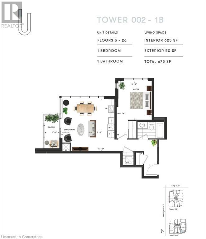15 Wellington Street W Unit# 2006, Kitchener, Ontario N2G 0E4 - Photo 2 - XH4206252