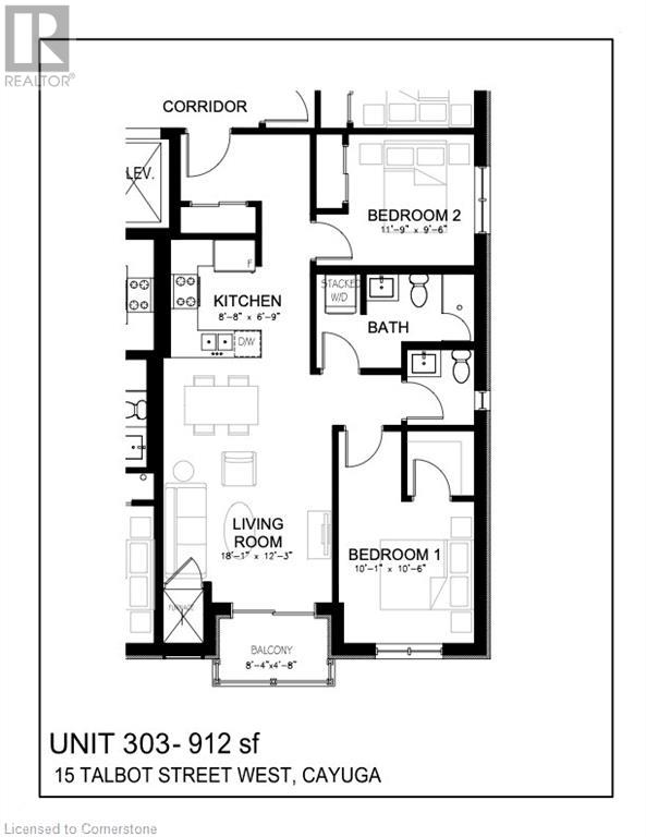 15 Talbot Street W Unit# 303, Cayuga, Ontario N0A 1E0 - Photo 2 - XH4177727