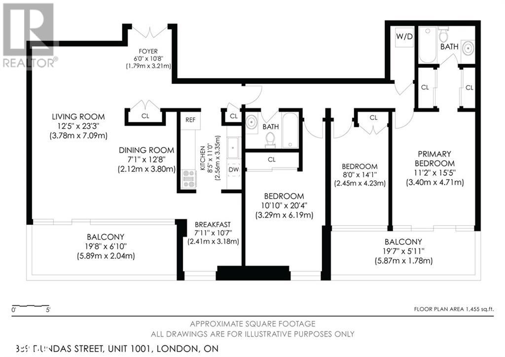 389 DUNDAS Street Unit# 1001, London, Ontario