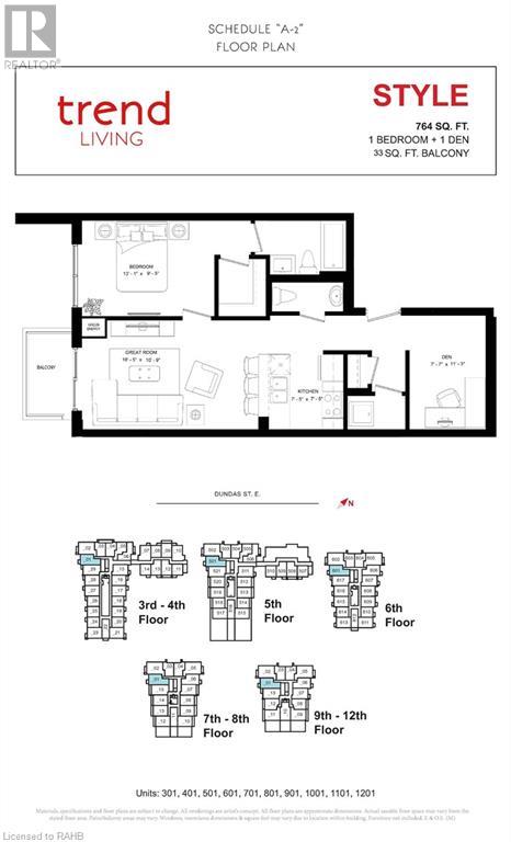 470 Dundas Street E Unit# 801, Waterdown, Ontario L8B 2A6 - Photo 34 - XH4202473