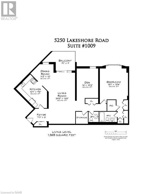 5250 Lakeshore Road Unit# 1009, Burlington, Ontario  L7L 5L2 - Photo 27 - XH4203296