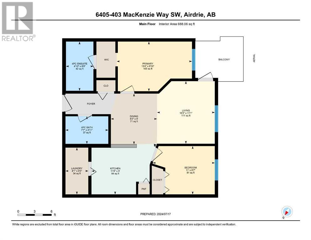 6405, 403 Mackenzie Way Sw, Airdrie, Alberta  T4B 3V7 - Photo 49 - A2150304