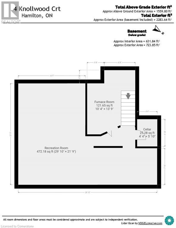 4 Knollwood Court, Dundas, Ontario  L9H 7A4 - Photo 44 - 40649324