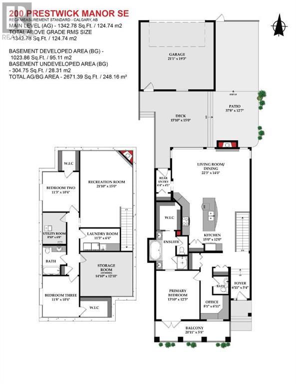 200 Prestwick Manor Se, Calgary, Alberta  T2Z 4S5 - Photo 3 - A2166785