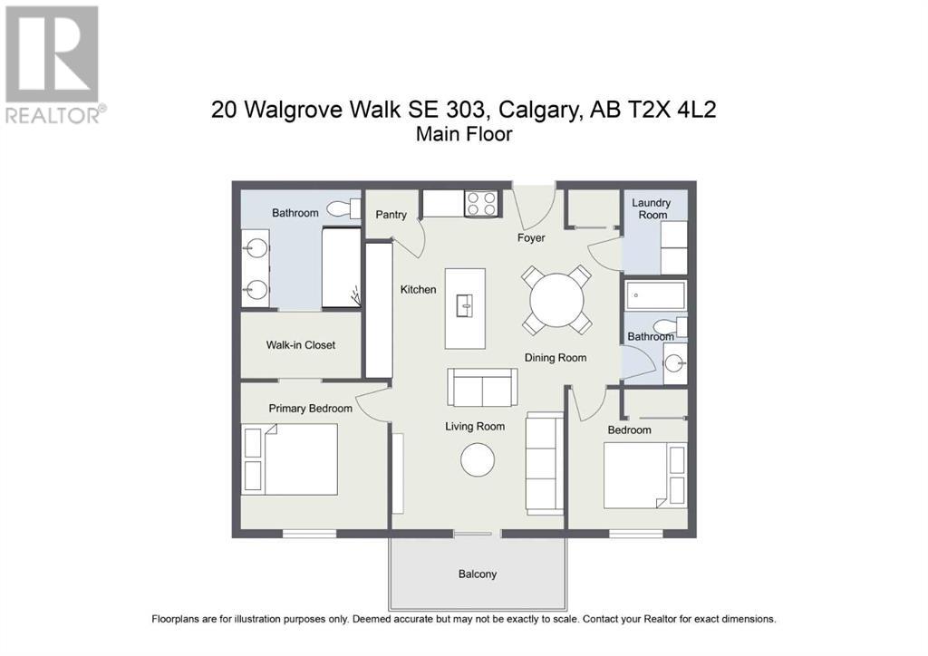 303, 20 Walgrove Walk Se, Calgary, Alberta  T2X 4L2 - Photo 20 - A2158292