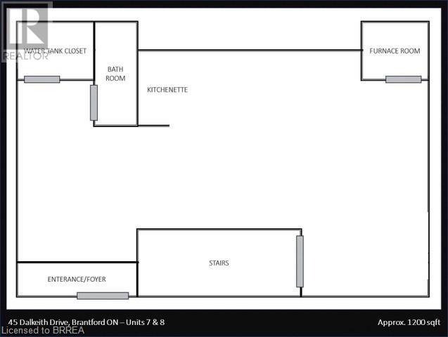 45 Dalkeith Drive Unit# 7&8 Upper, Brantford, Ontario  N3P 1M1 - Photo 2 - 40524771