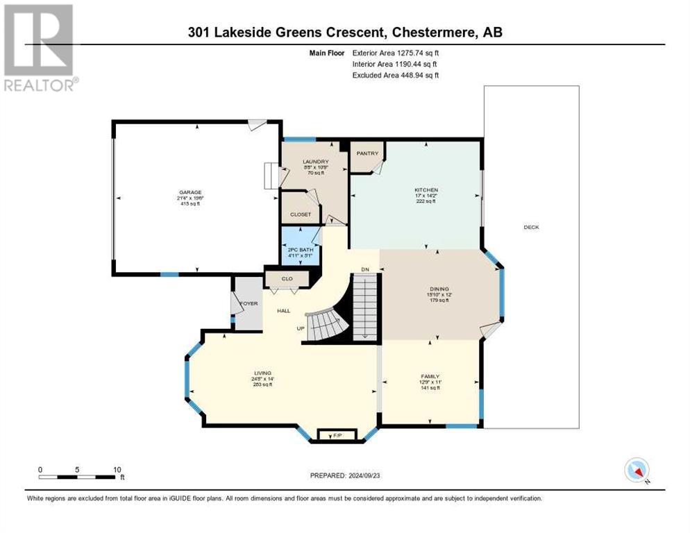 301 Lakeside Greens Crescent, Chestermere, Alberta  T1X 1C3 - Photo 5 - A2166062