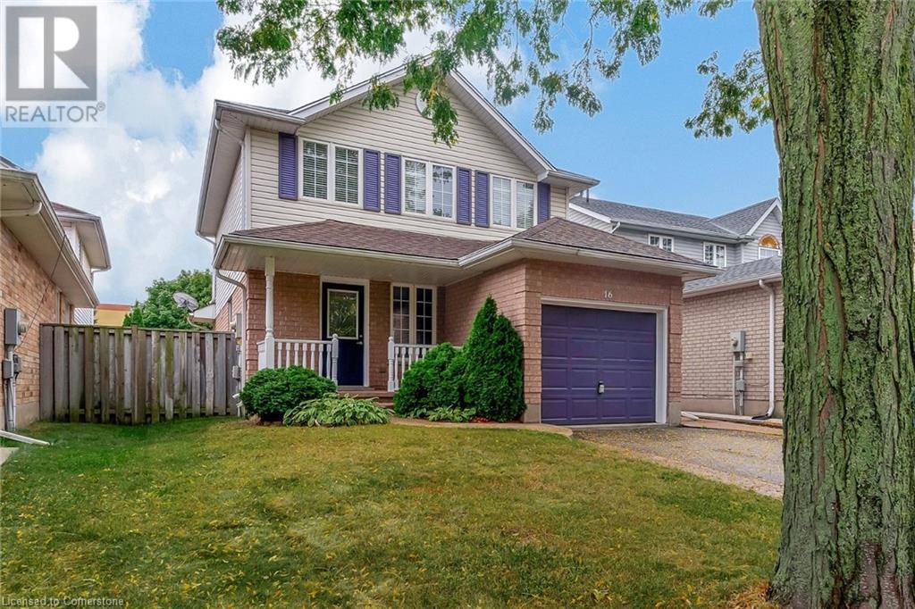 16 CRAWFORD Crescent, cambridge, Ontario