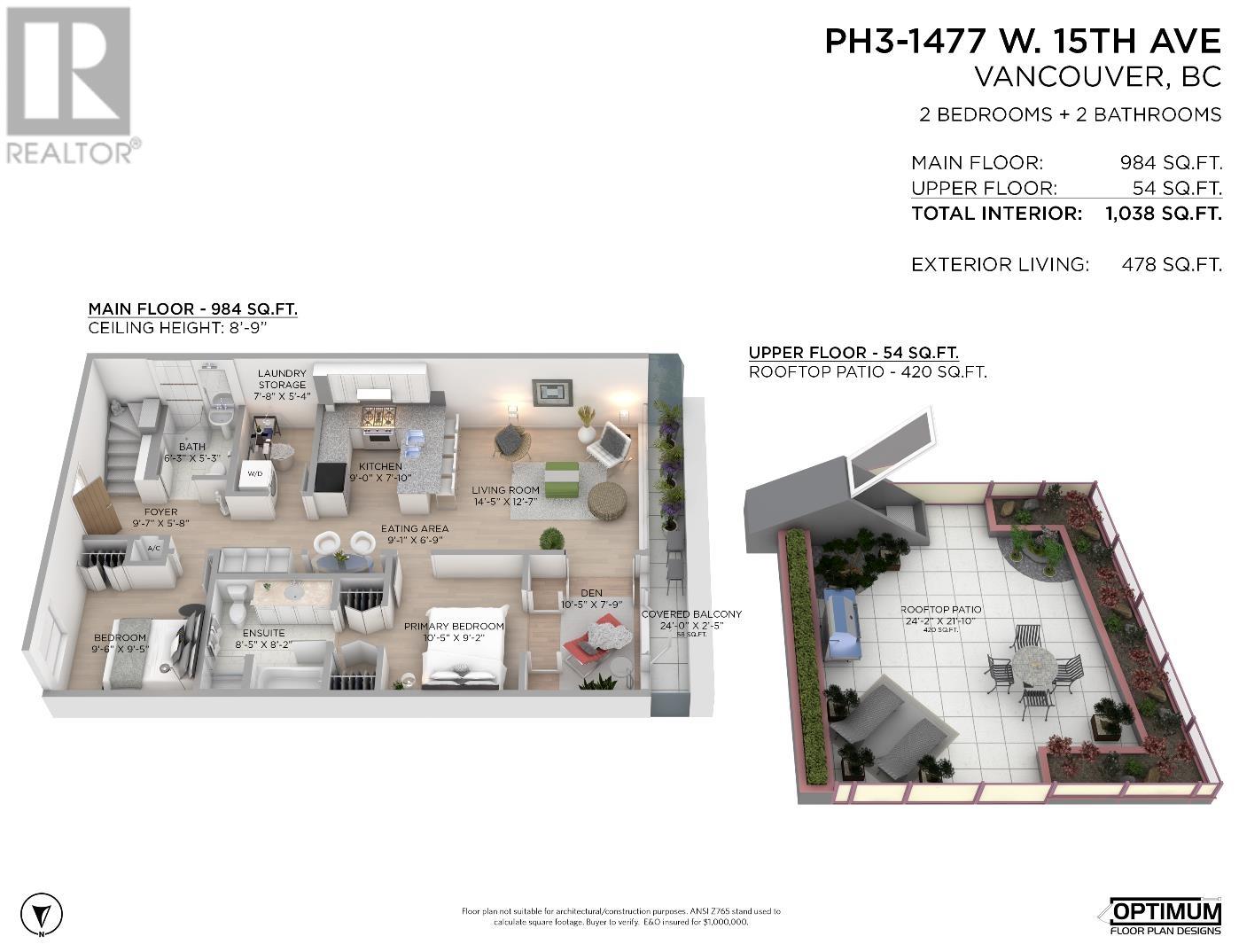 Listing Picture 39 of 39 : PH3 1477 W 15TH AVENUE, Vancouver / 溫哥華 - 魯藝地產 Yvonne Lu Group - MLS Medallion Club Member