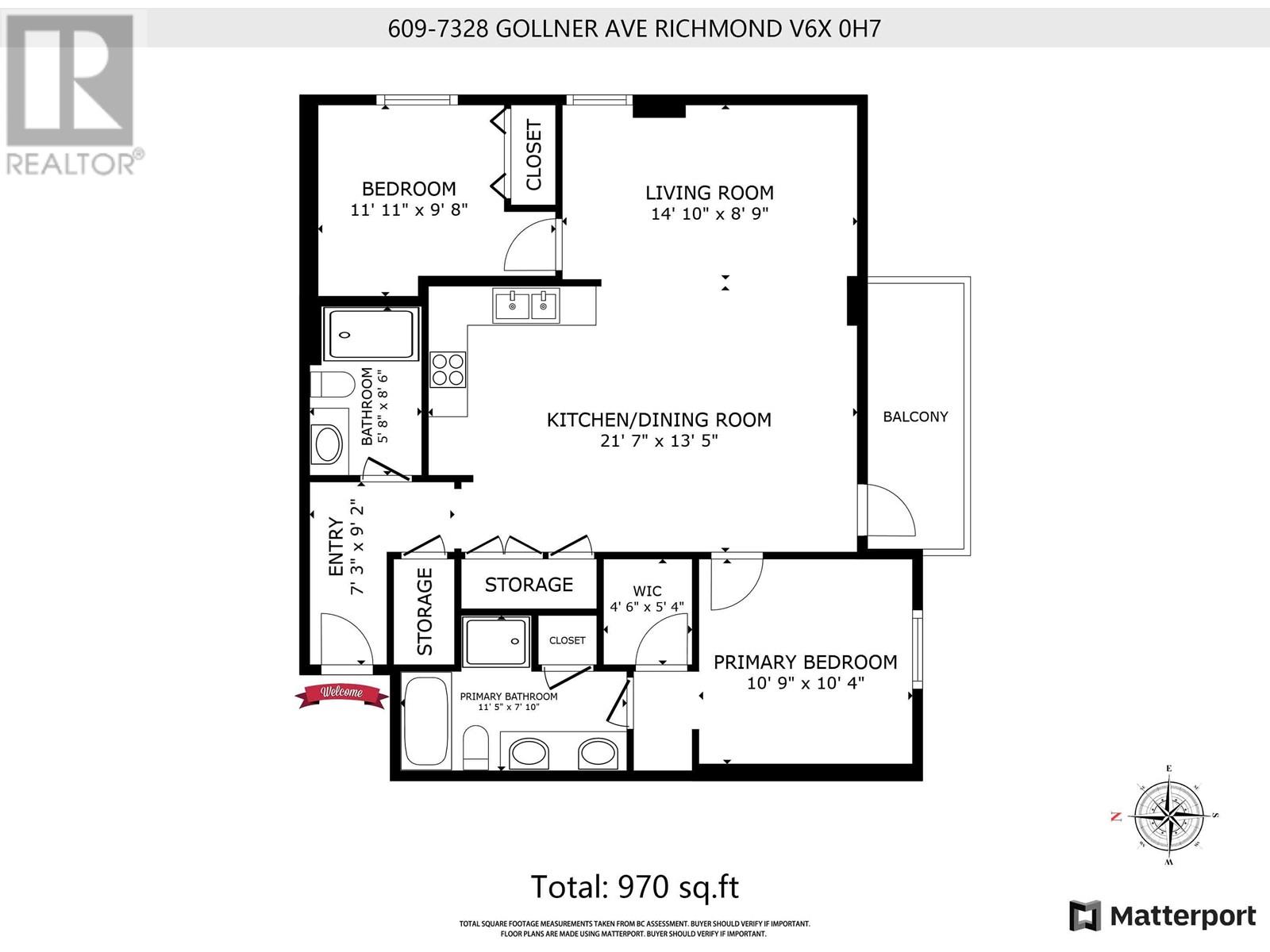 609 7328 Gollner Avenue, Richmond, British Columbia  V6X 0H7 - Photo 9 - R2927329